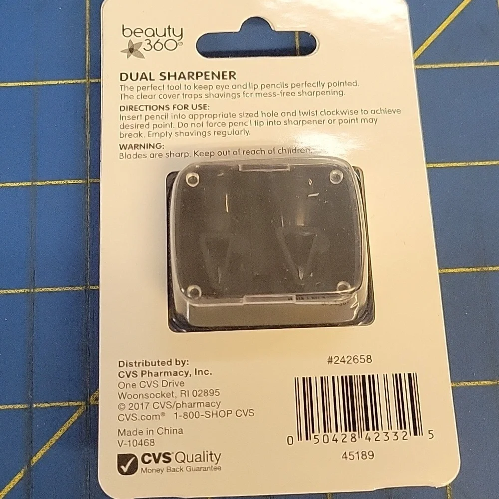 Beauty 360 Dual Sharpener for - Black New In Package